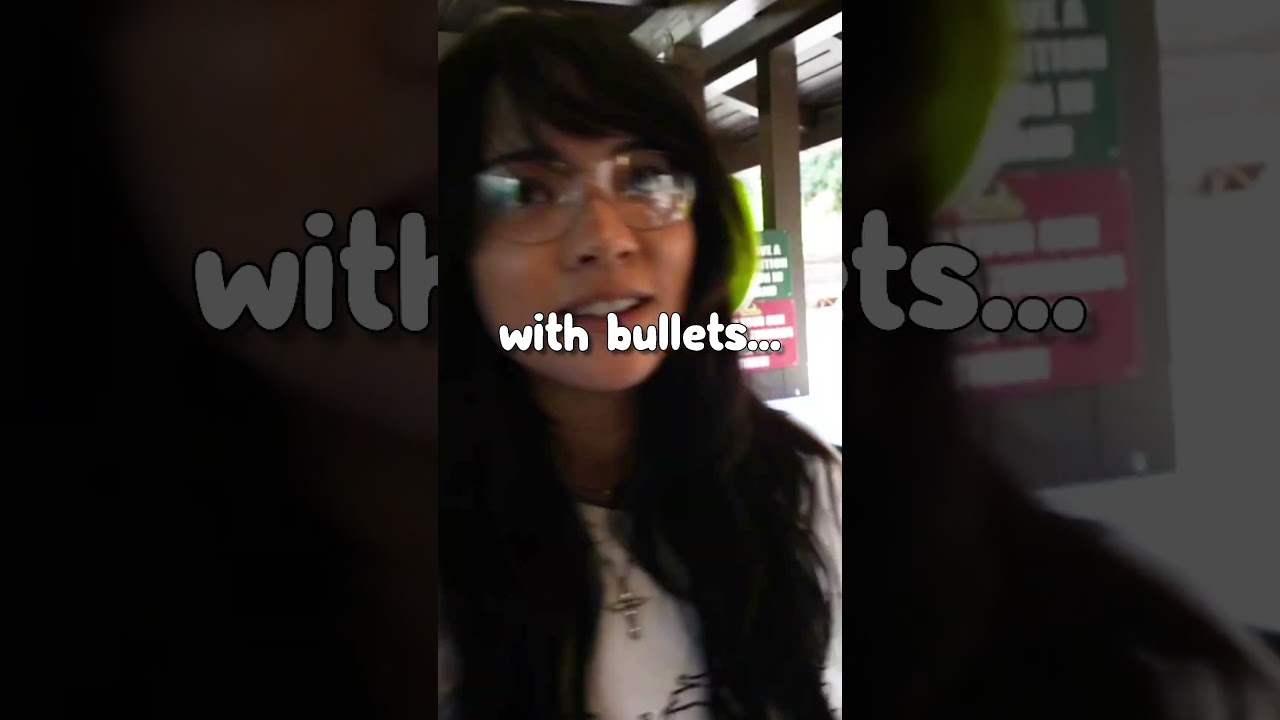 I learned how to shoot a gun...