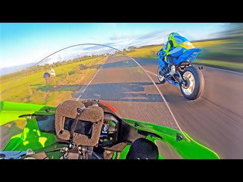 North West 200 Superbike Race Helmet POV