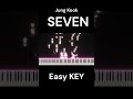 Jung kook seven pianoc key