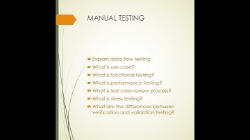 Infosys  Manual Testing- re-upload
