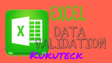 Excel Data Entry Validation Tagalog Tutorial ( Encoding Error Prevention )