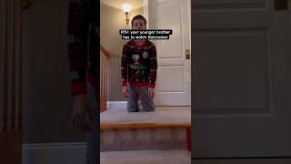 POV: our younger brother + Nutcracker 🎄🤣          #shorts #ballet #ballerina #trend