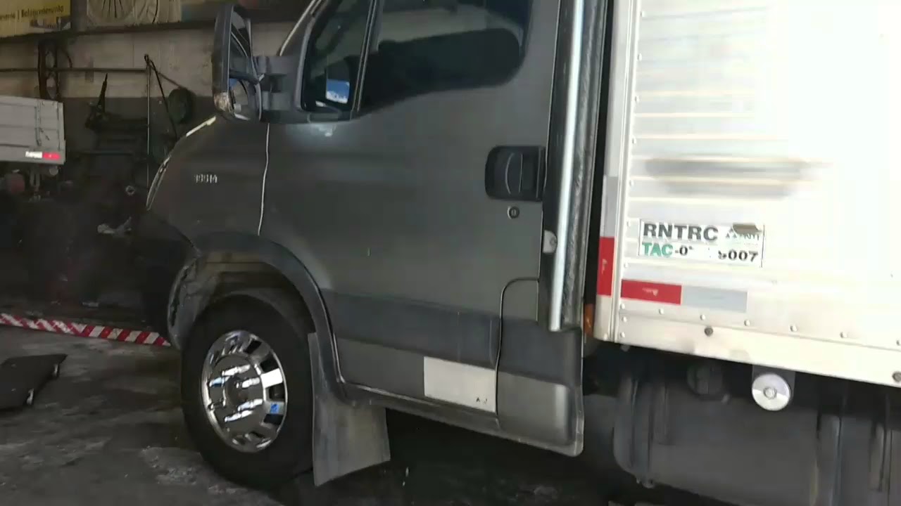 Aliamento e balanceamento do Cardan e é claro mostrando as rodas novas de  alumínio, Iveco daylli!!