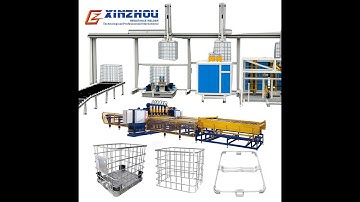 XinZhou ibc cage punching machine ibc cage tank production line