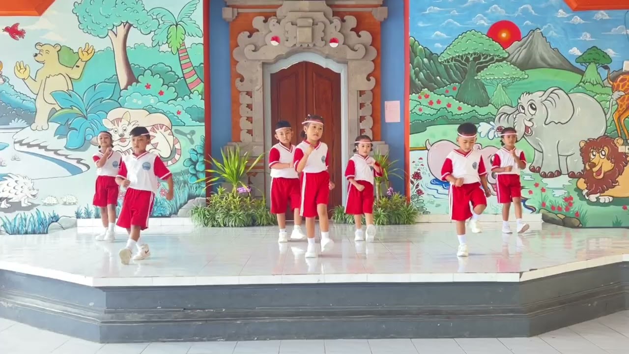 Lomba Senam Anak Indonesia Hebat 2025_TK Negeri Pembina Karangasem_Bali