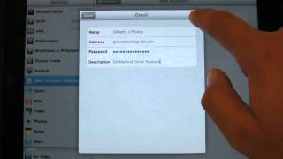 From http://www.gilsmethod.com - this video how-to will walk you
through the steps necessary to add a gmail account your ipad.