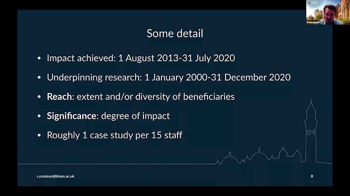 Prof. Robin Mason - Measuring Social Impact of the...