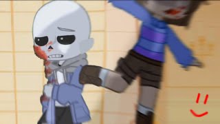 ( hate you meme ) ft Glitchtale. -Frisk, Chara & Sans-