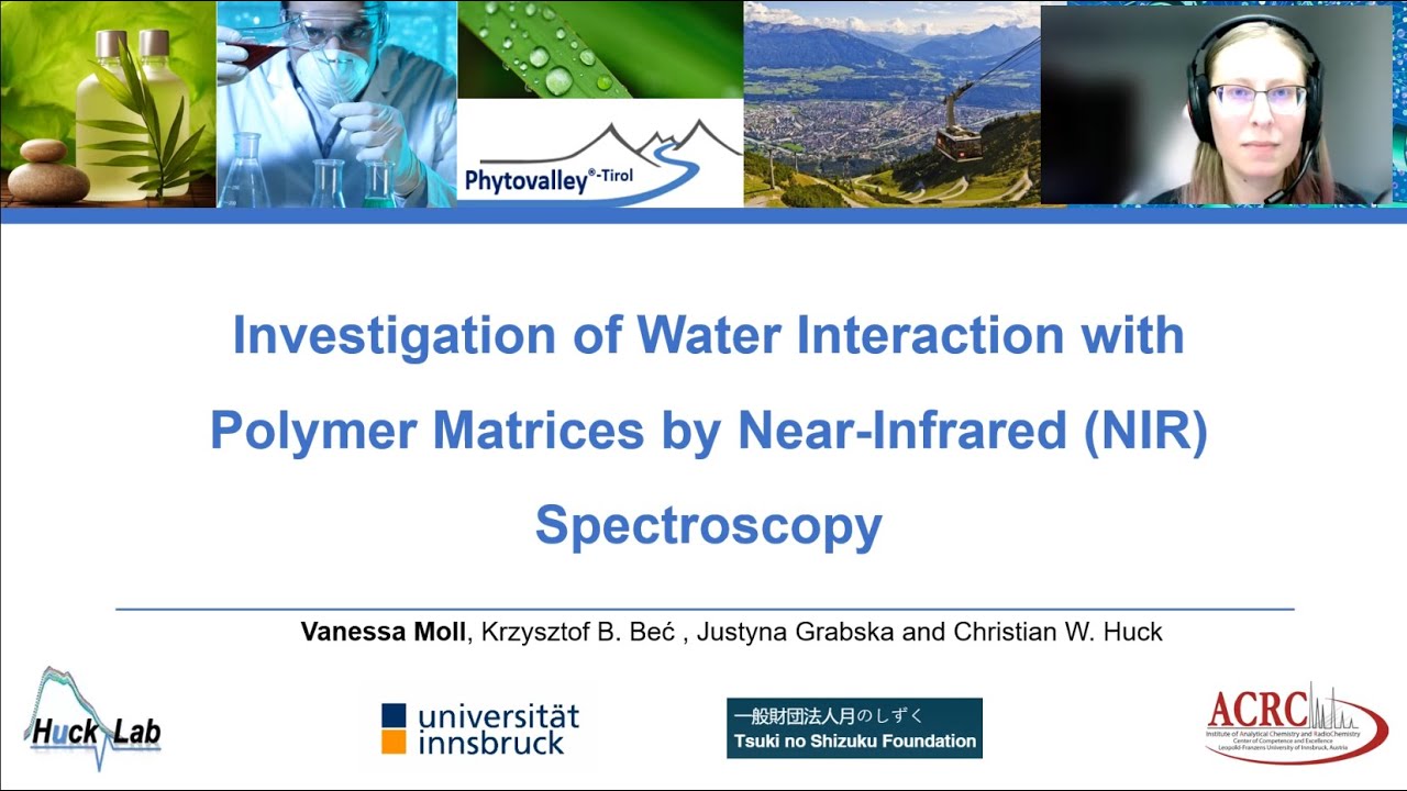 [Webinar 2022] Investigation of Water Interaction with Polymer Matrices by Near-Infrared (NIR) ...