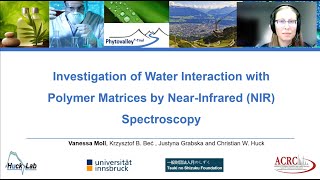 [Webinar 2022] Investigation of Water Interaction with Polymer Matrices by Near-Infrared (NIR) ...
