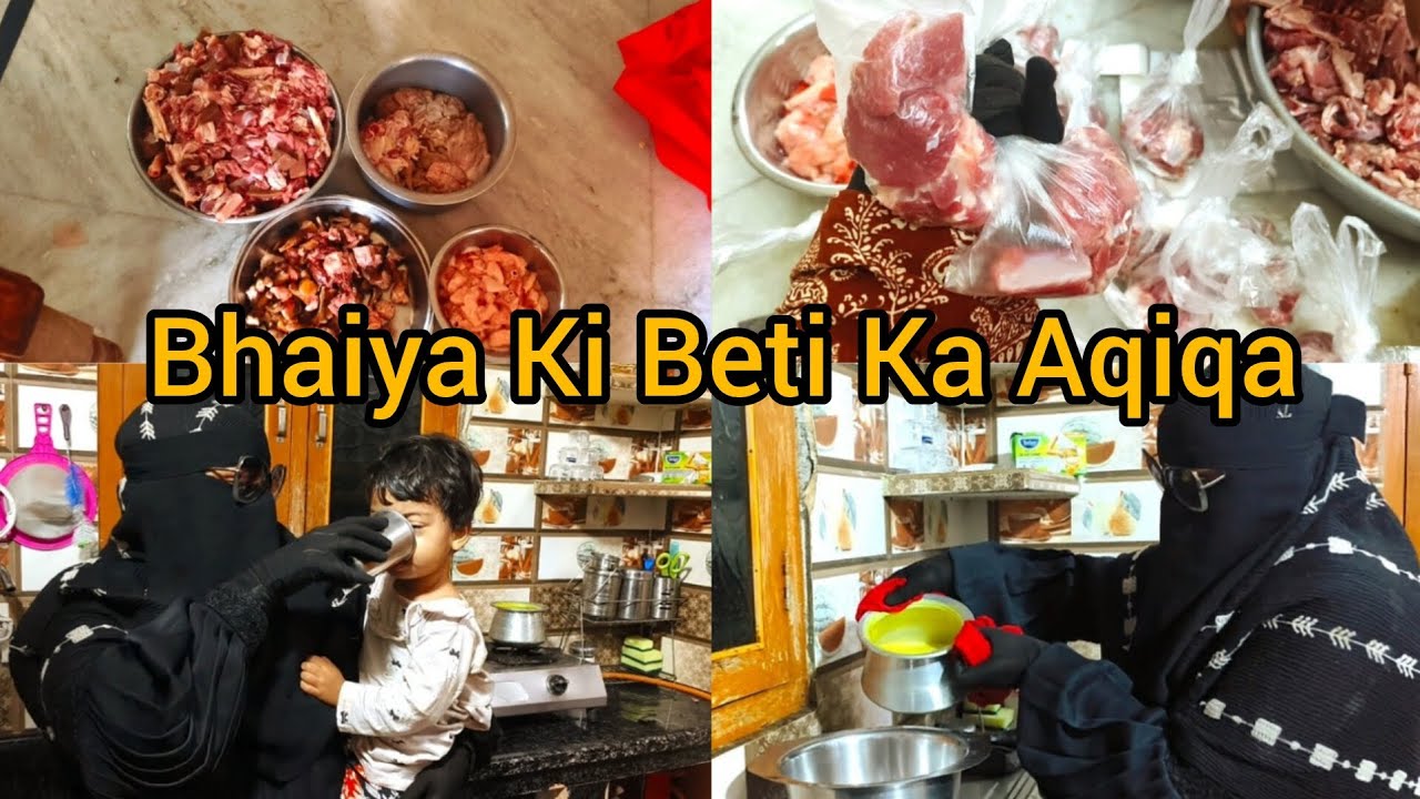 Hyderabadi Family Vlog | Bhaiya Ki Beti Ka Aqiqa | Bakre Ki Buti Ka Salan
