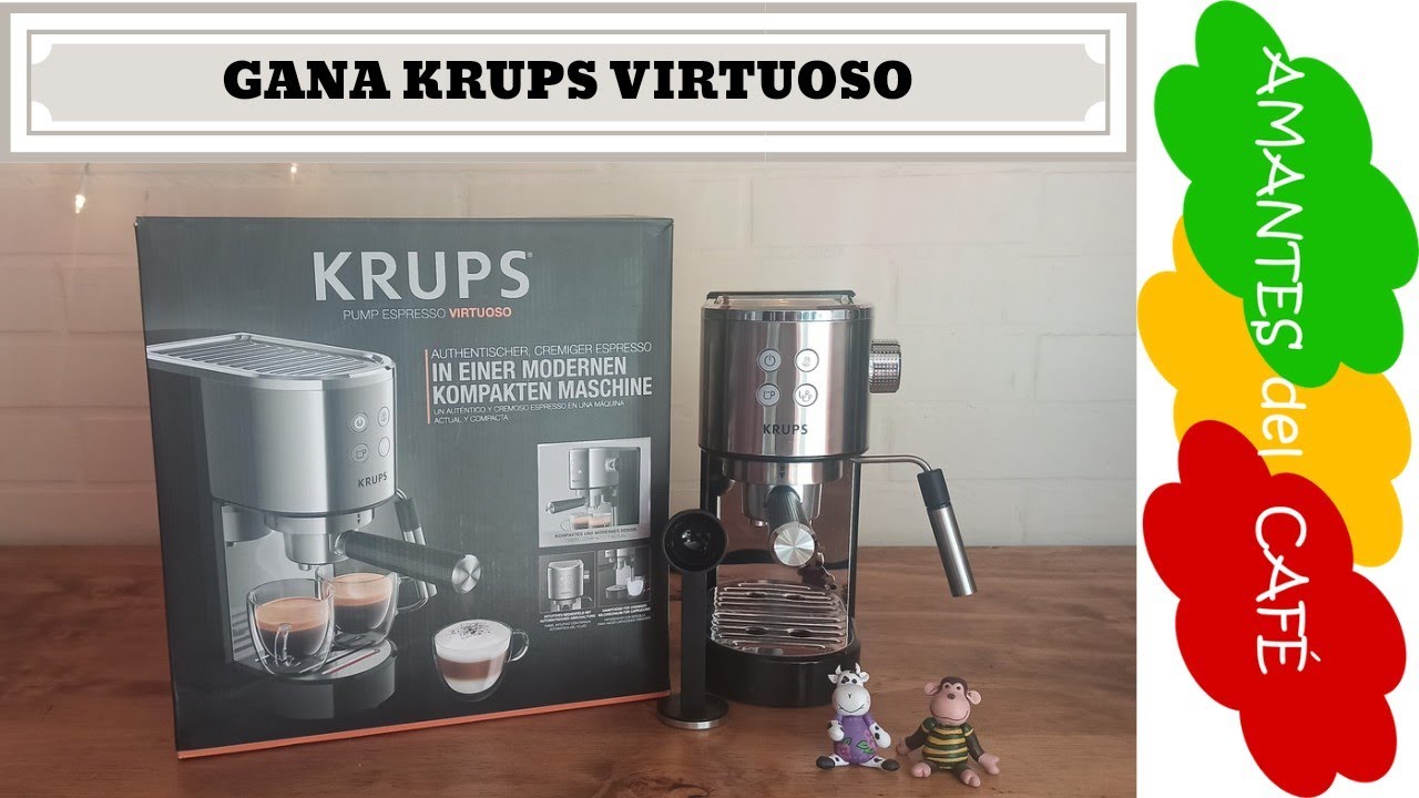 Cafetera Krups Virtuoso xp442 - Arrufat Coffee Experience