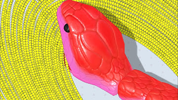 Snake Clash! .io - MAX LEVEL! Epic Snake Clash.io Gameplay! #386