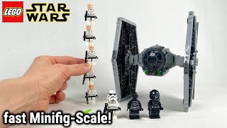 Kleinere Größe = genauerer Maßstab | LEGO Star Wars 2021 'TIE Fighter' Review! | Set 75300