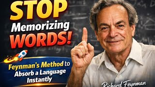 STOP Memorizing Words — Feynman’s Method to Absorb a Language Instantly