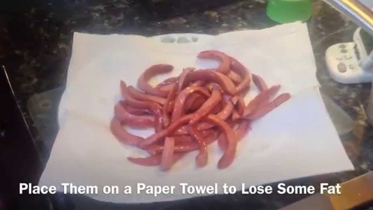 Curly "Worm" Hot Dog Sandwich YouTube