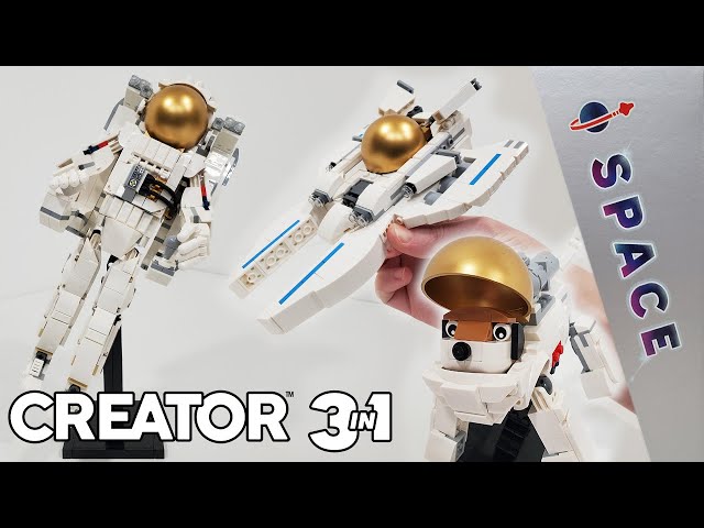 LEGO Creator Review: 31152 Space Astronaut (3-in-1) (2024 Set