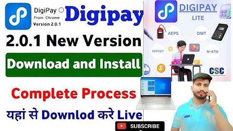 CSC New Update | Digipay Web New app |digipay new update | Digipay New version 2.0.1app Live