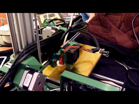 Ormerod printing a Netduino enclosure
