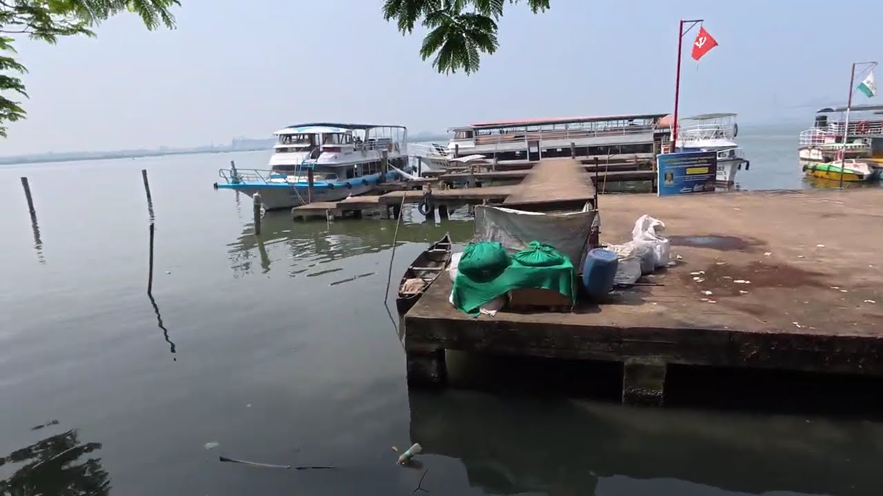 Ernakulam River side #travel #kochi2