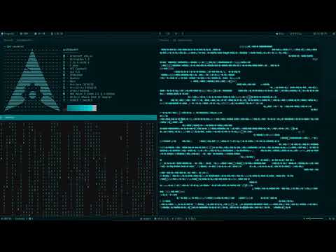 Neofetch x Cmatrix x /dev/urandom | Toxic x Cradles 🎵🎵