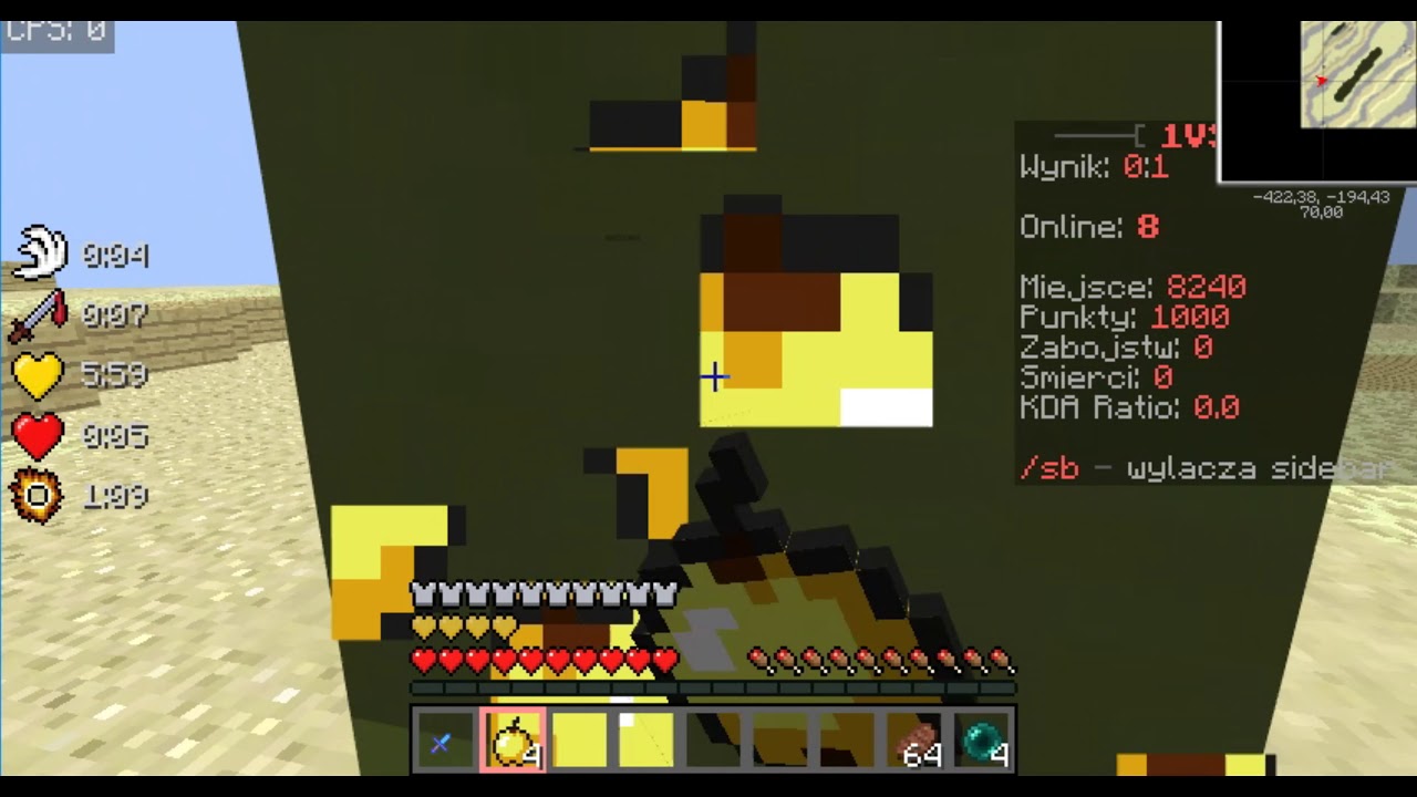 Minecraft Lefturn Klepa z Lefturn perspektywa Lefturn - YouTube