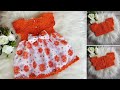 VESTIDO DE CROCHÊ INFANTIL 🧡 PARA TODAS AS IDADES (PARTE 1-PALA)