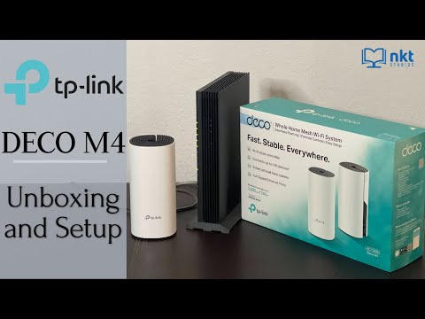 TP Link Deco M4 Unboxing and Setup // Unboxing the Deco M4 AC1200