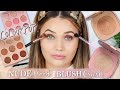 COLOURPOP NUDE MOOD + BLUSH CRUSH FACE SWATCHES!