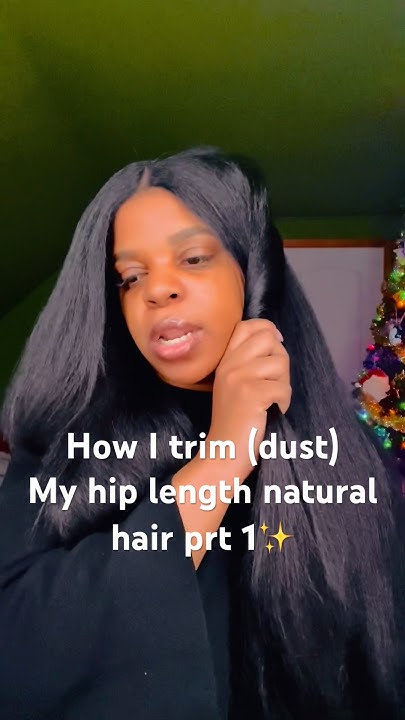  Hip length natural hair tips - YouTube