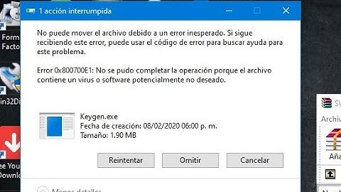 Solution for Error 0x800700E1: The operation could not be completed in Windows 10 (2023)