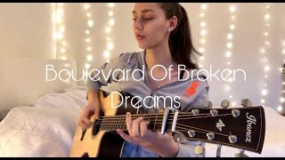 Boulevard Of Broken Dreams - Green Day (fingerstyle guitar cover by Josie Stickdorn)