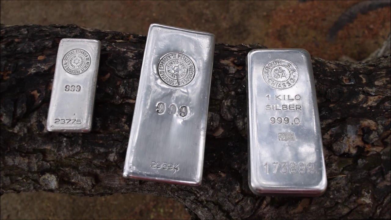 LINGOTES DE PLATA PURA 999 - YouTube