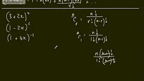 Core 2 - Binomial Expansion (4) - Using (1+ax)^n method for expanding a bracket