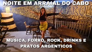 O QUE FAZER A NOITE EM ARRAIAL DO CABO : EL FAROL BAR ARGENTINO