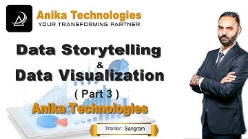 Data  Storytelling & Visualization (Part 3) | Anika Technologies