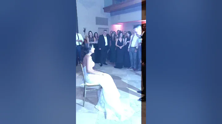 Wedding Bride Groom Garter Removal Ceremony