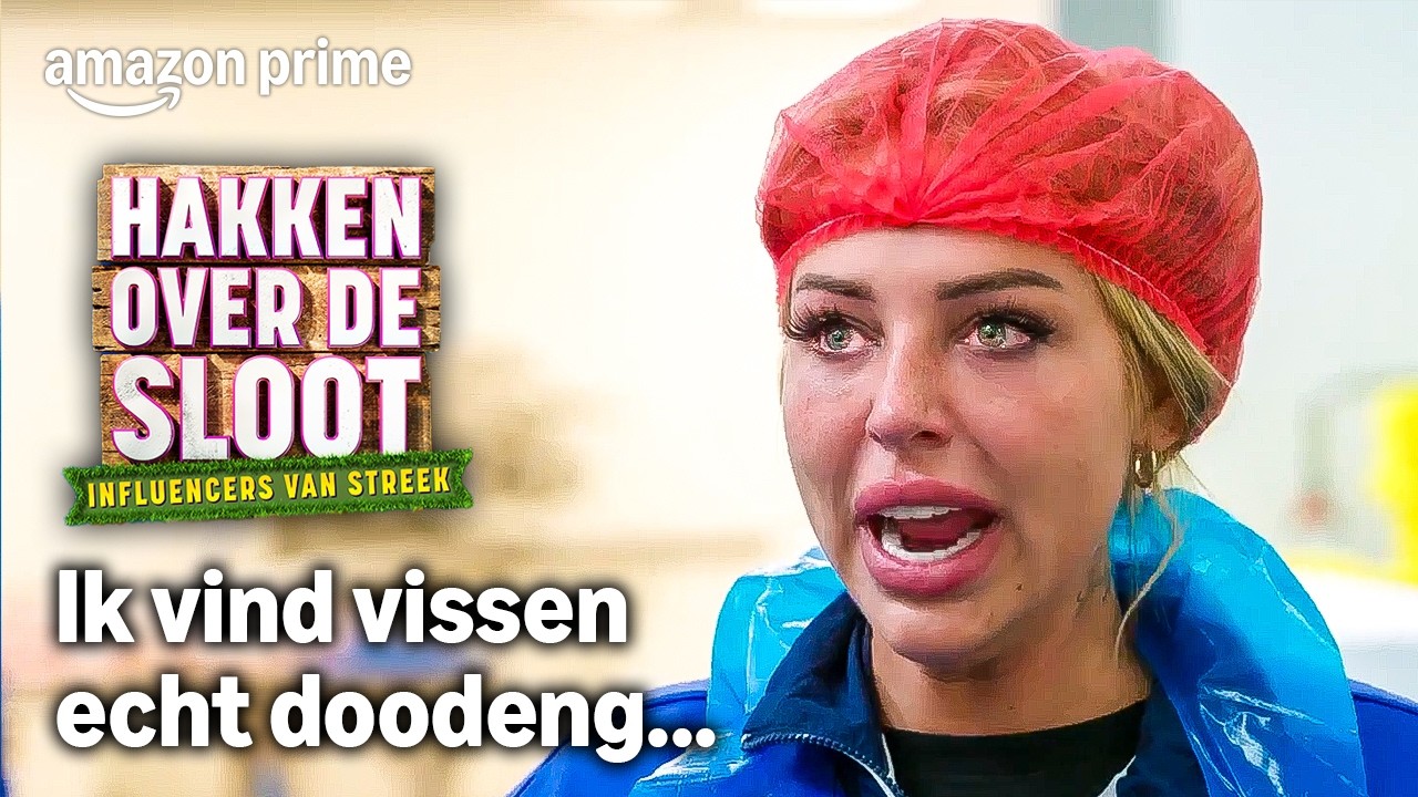 Shirley overwint haar ANGST voor VISSEN ๐ | Hakken over de sloot