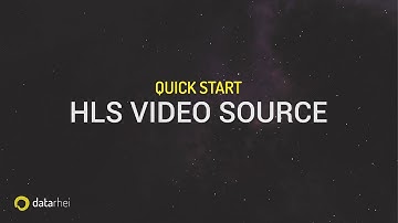 Quick start guide: How do I create an external HLS video source with m3u8 in the Streaming Server?