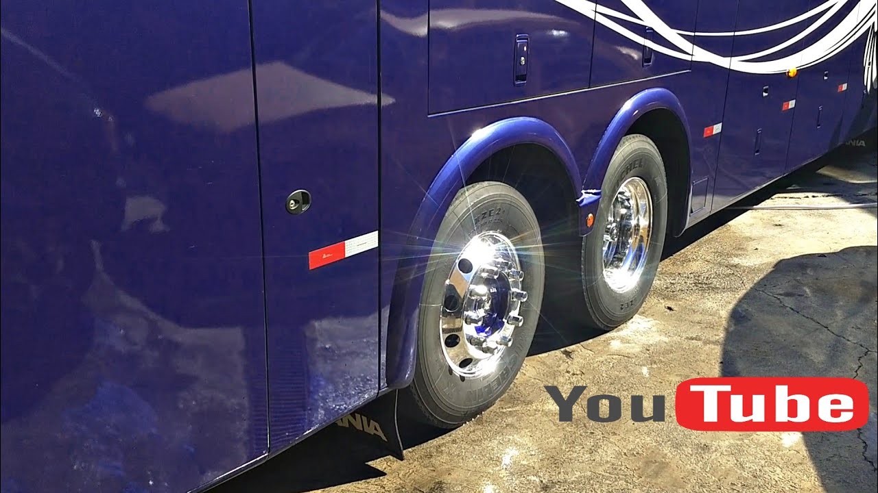 Marcopolo Paradiso G6 LD 1550. Установка на новые глины.