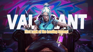 🔥 VALORANT MOBILE LOADING SCREEN FIRST LOOK! | It