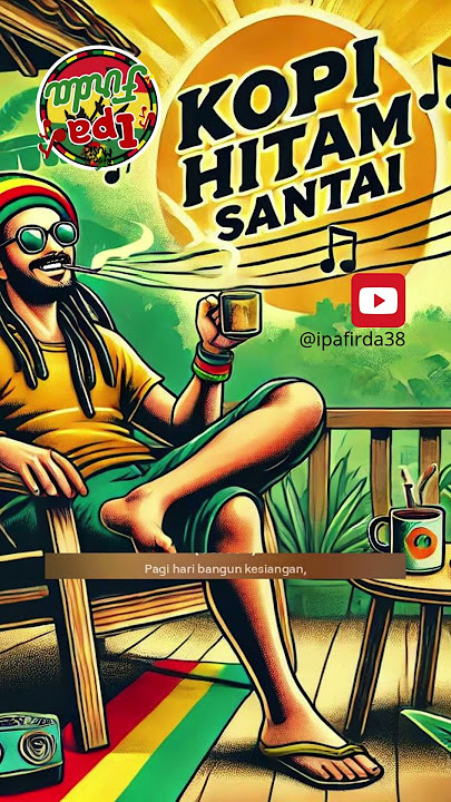Kopi Hitam Santai - Ipa Firda (Lagu Reggae Indonesia) Lirik #reggae #reggaeindonesia #reggaemix