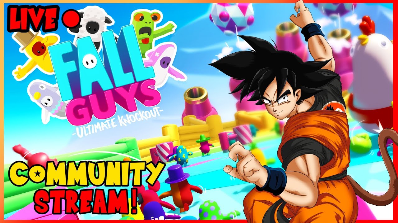Goku and Friends Plays Fall Guys With Viewers!