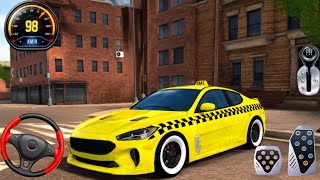 Taxi Car Simulator 🚖 Yellow Taxi VIP Client Pickup in Los Santos | Safe Driving Gameplay screenshot 4