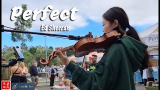 Ed Sheeran - Perfect  【 婚禮必聽歌曲】紅髮艾德 ~ 完美無瑕 ~ 婚禮音樂 ~ 现场版  ~  Amelie Soh violin cover