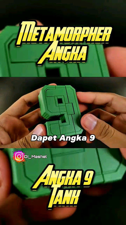 Unboxing Metamorpher Angka Mainan 2000an #mainan #mainananak #mecha #robot #angka
