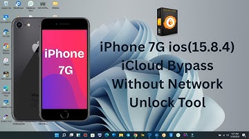 iPhone 7G iCloud Bypaas Hello Screen | latest ios version (15.8.4) | withou Network | Unlock Tool