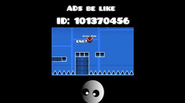 ADS be like part 2 #geometrydash #shorts