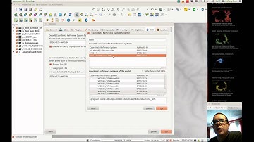 QGIS Defaults: Setting Projection 01