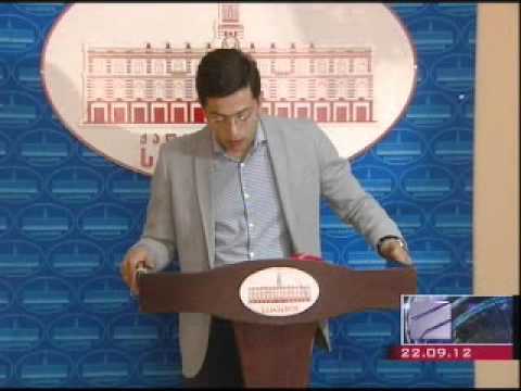 ზაზა გაბუნიას ბრიფინგი